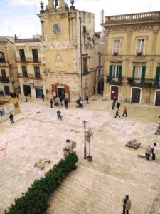 Prime immagini del completamento dei lavori di rigenerazione urbana ''Piazze e percorsi del centro storico''. foto Nunzio Mastrorocco