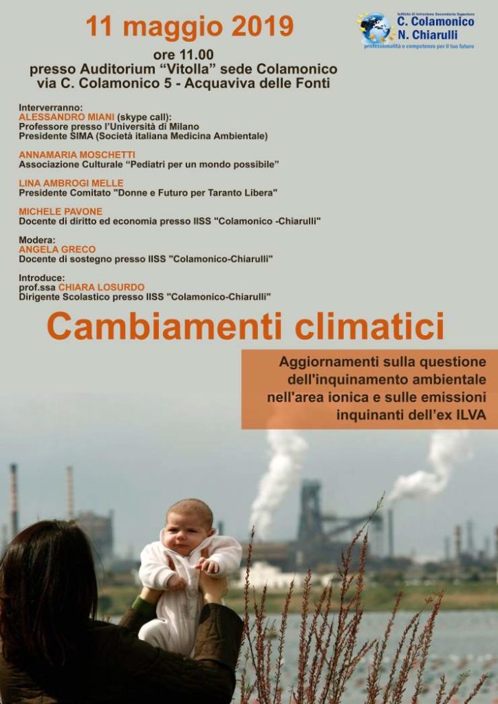 Conferenza sui Cambiamenti Climatici al Colamonico-Chiarulli