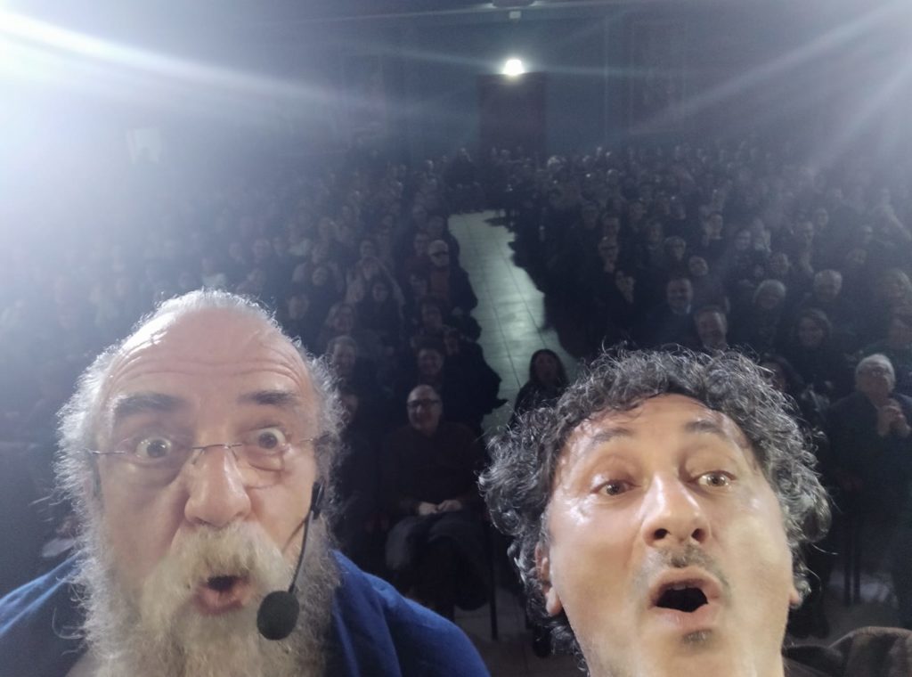  selfie Giobbe Covazza e Toni Vavalle