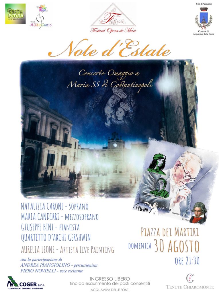 Note d'Estate: Concerto Maria SS. di Costantinopoli